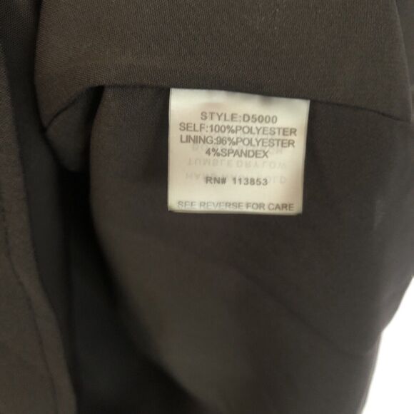 NWT Sugar + Lips Black Sheath Boho Dress, Long-Sleeve Floral Embroidery Size XS - Picture 6 of 9